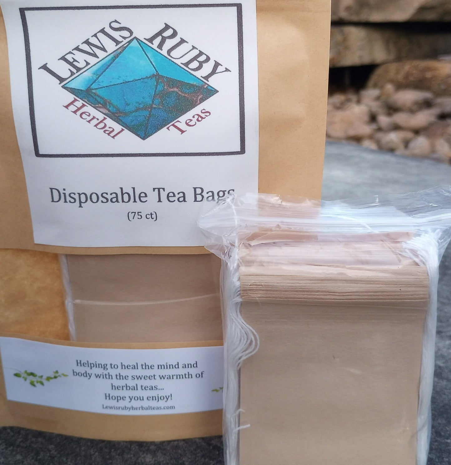 Disposable Tea Bags (75ct)